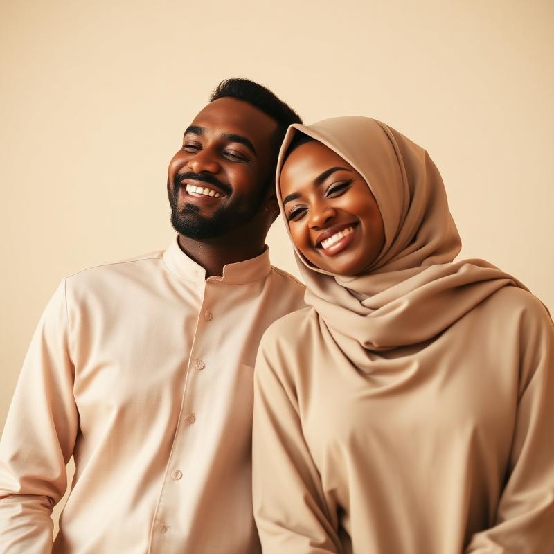 Sagal & Omar, a happily married couple